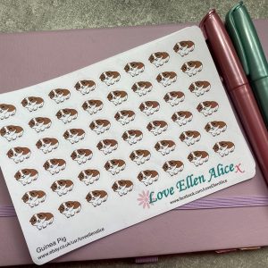 Guniea Pig Planner Sticker